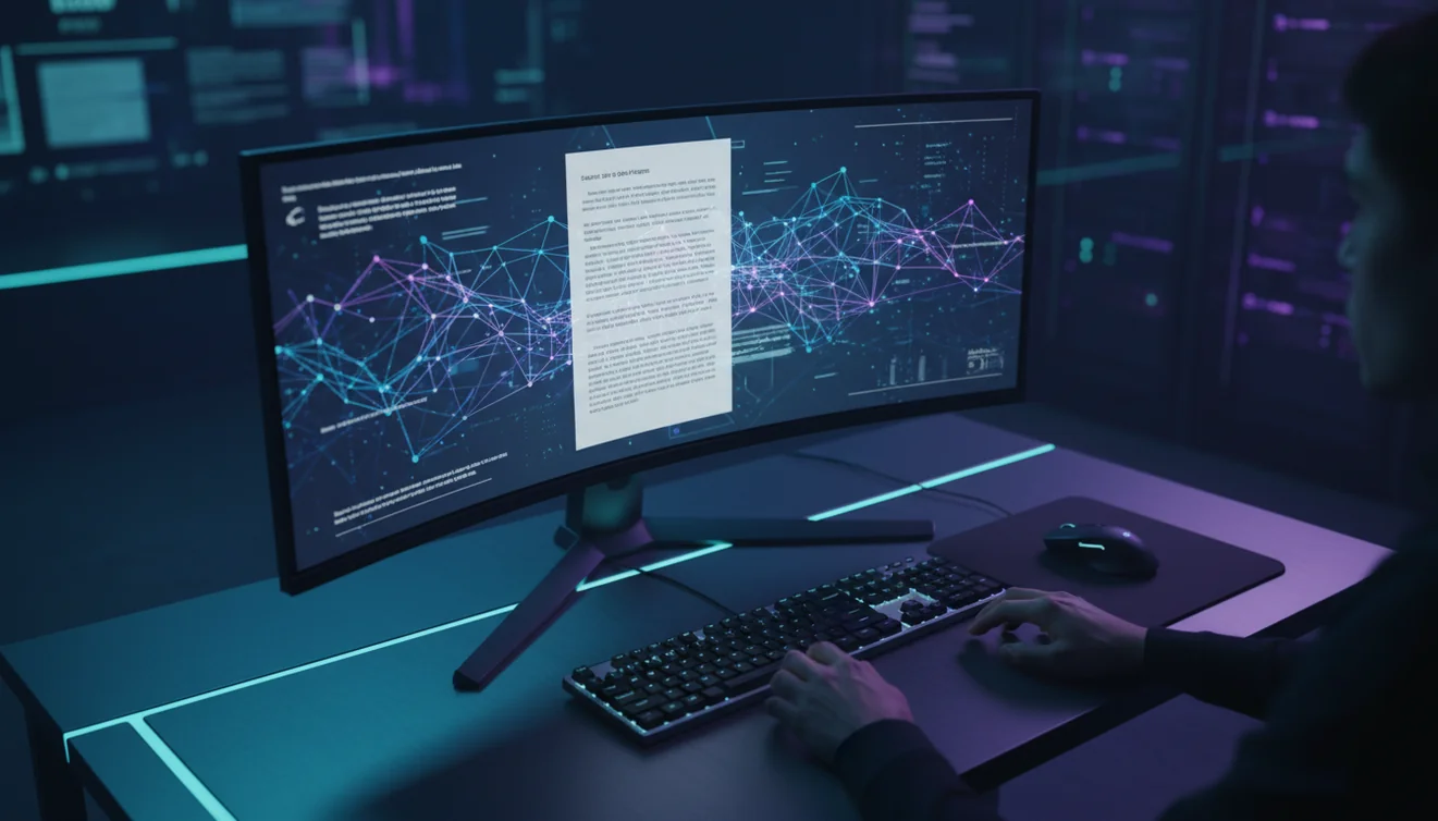 Grammar checker highlighting and correcting writing mistakes