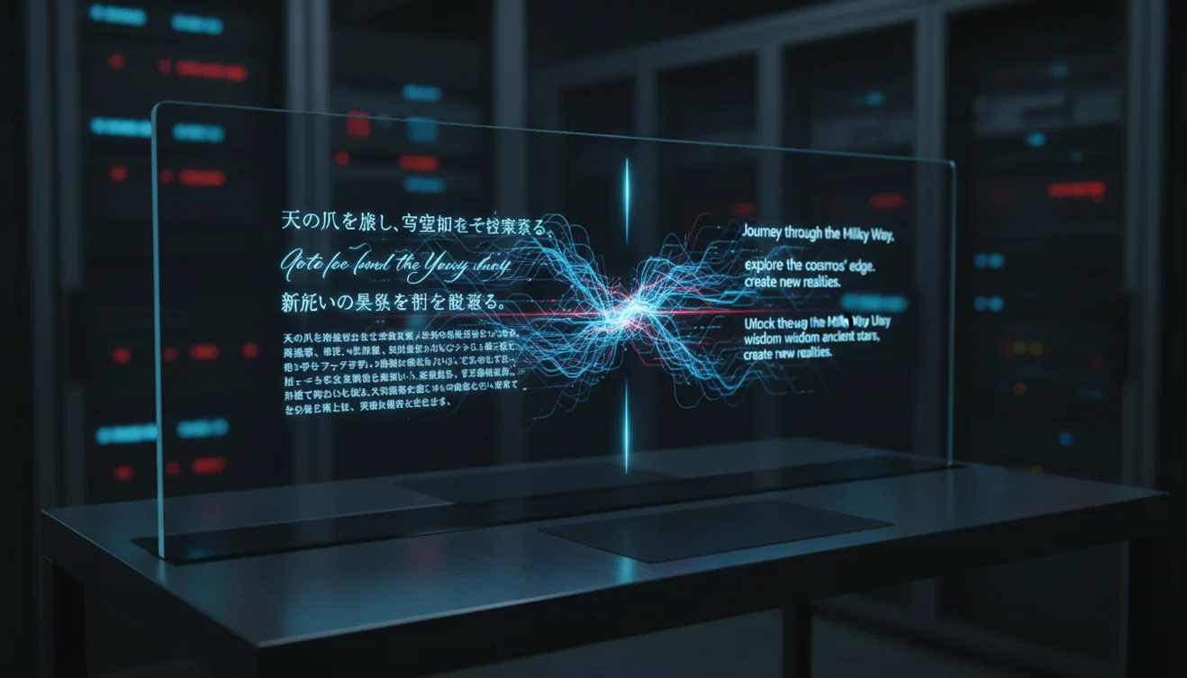 Free AI language translator converting text between languages instantly