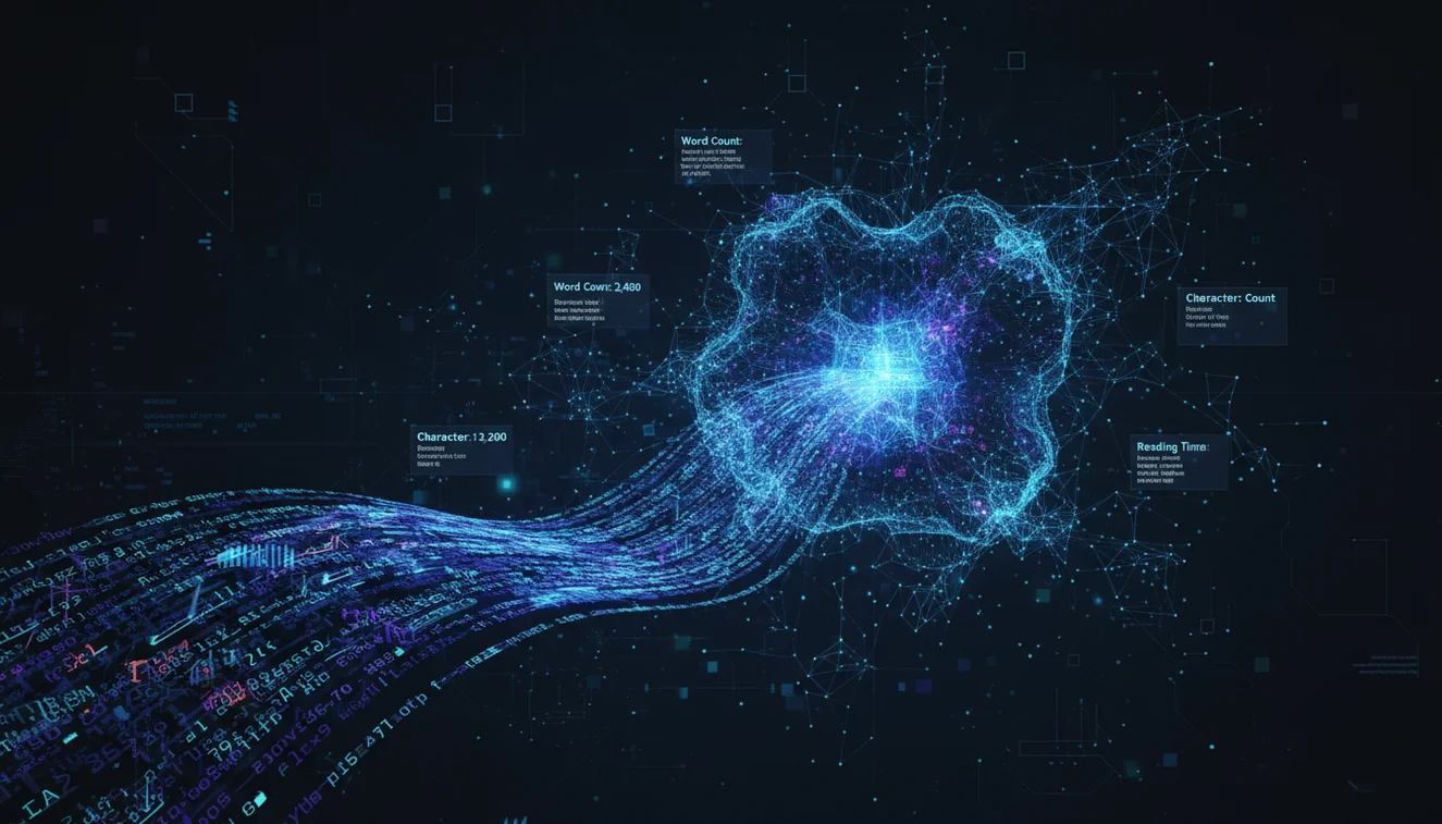 Word count and character counter tool for writers